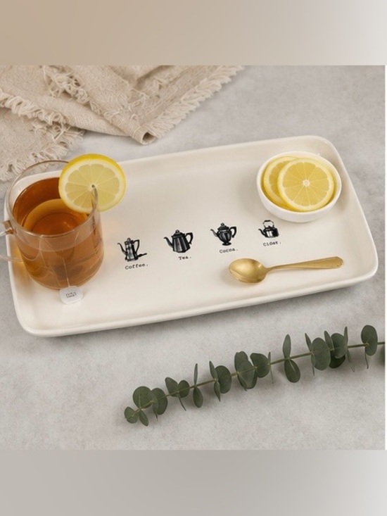 Rae Dunn Other - Rae Dunn Coffee Tea Cocoa Cider Serving Tray 2017 OG HTF